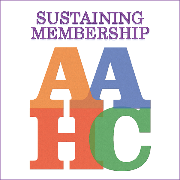 AAHC Sustaining Membership
