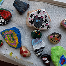 Painted Rock Art