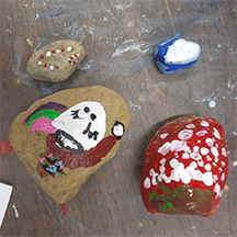 Painted Rock Art