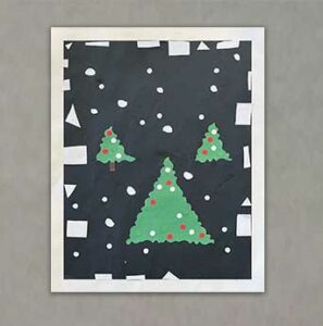 "Trees in Snow" by Aneres