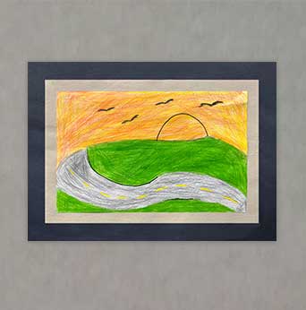 "From Ink Blots To Sunset Back Home" by Kayden