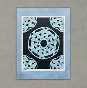 “Blue Symmetry” by Logan