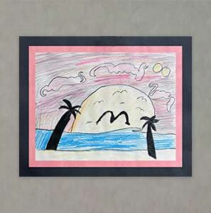 “Bird in Sunset” by Sophie