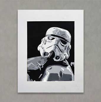 "Stormtrooper" By Allison B.