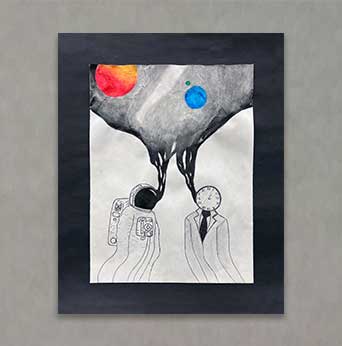 "Time and Space Colliding" By Amara A.