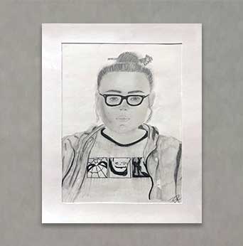 "Self-Portrait" By Breanna R.
