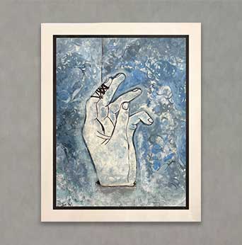 "Hanging by a Thread" By Gia W.