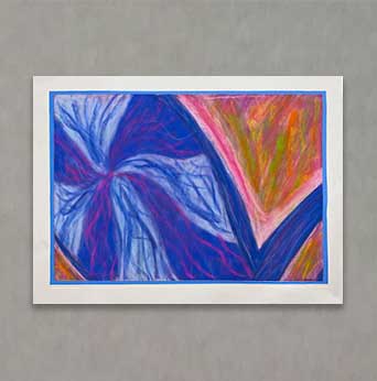 "Blue Leaf" By Kyia D.