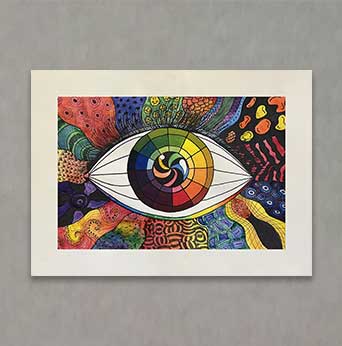 "Imagination Through the Eye" By Mackenzie L.