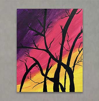 "Through the Trees" By Malorie H.