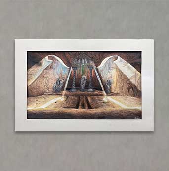 "A Shrine to the Muses" By Rebekah S.