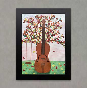 "Violin Tree" By Valarie W.