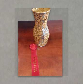 Three Dimensional Austin Custer "Large Vase"