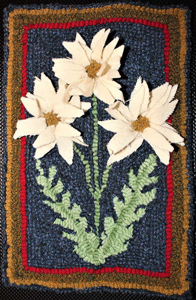 Proddy Daisies - Rug Hooking